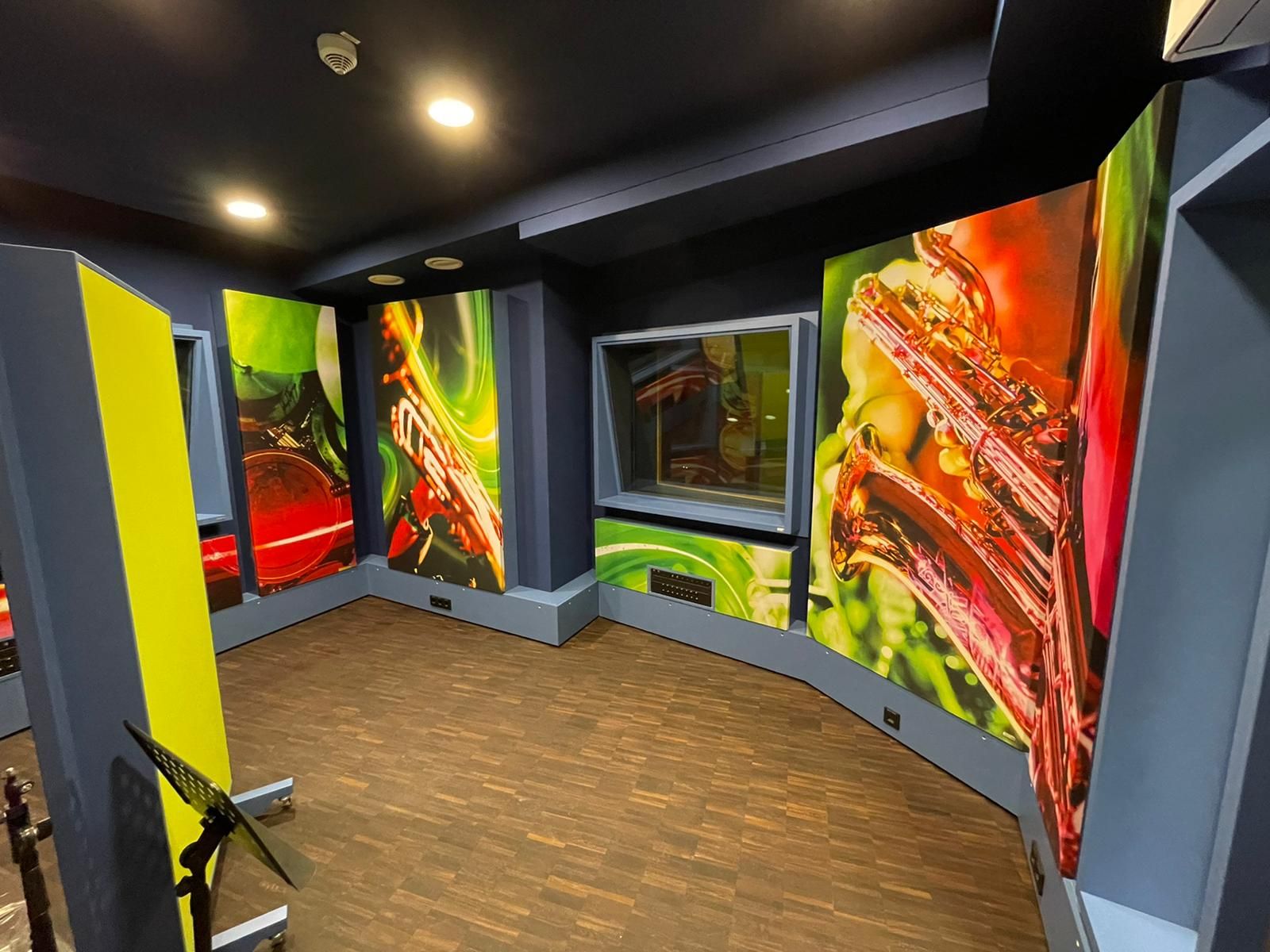 Tonstudio Akustikausbau