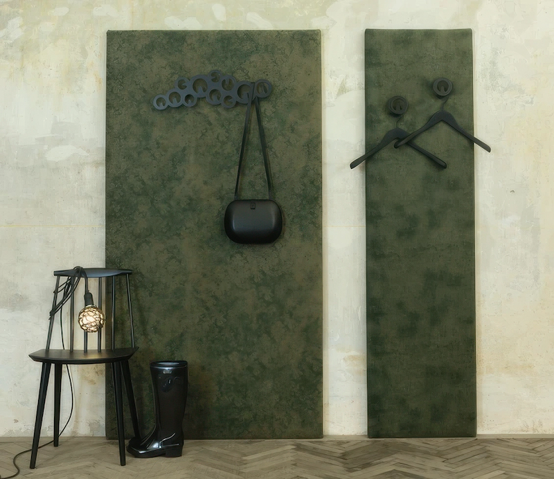 Garderobe Stofftapeziererei - gruen